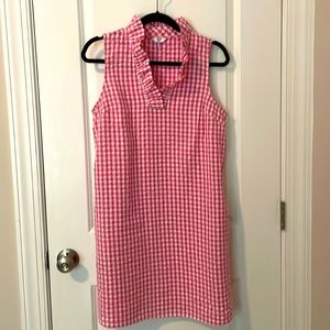 Corn and Ivy gingham sleeveless dress